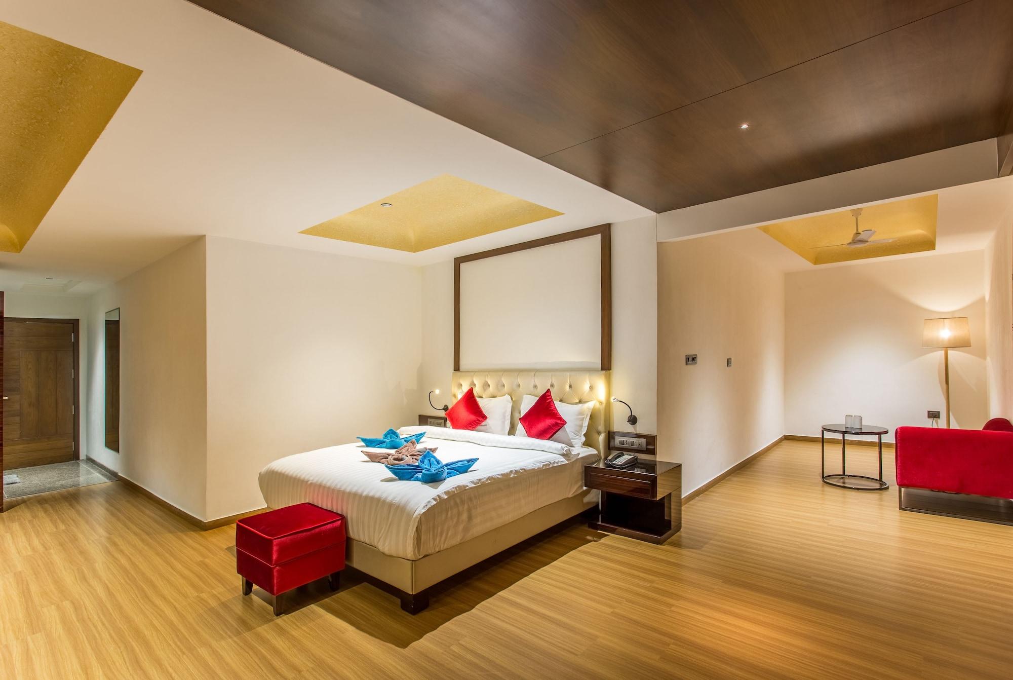 Hotel Abika Elite Ujjain Exteriör bild