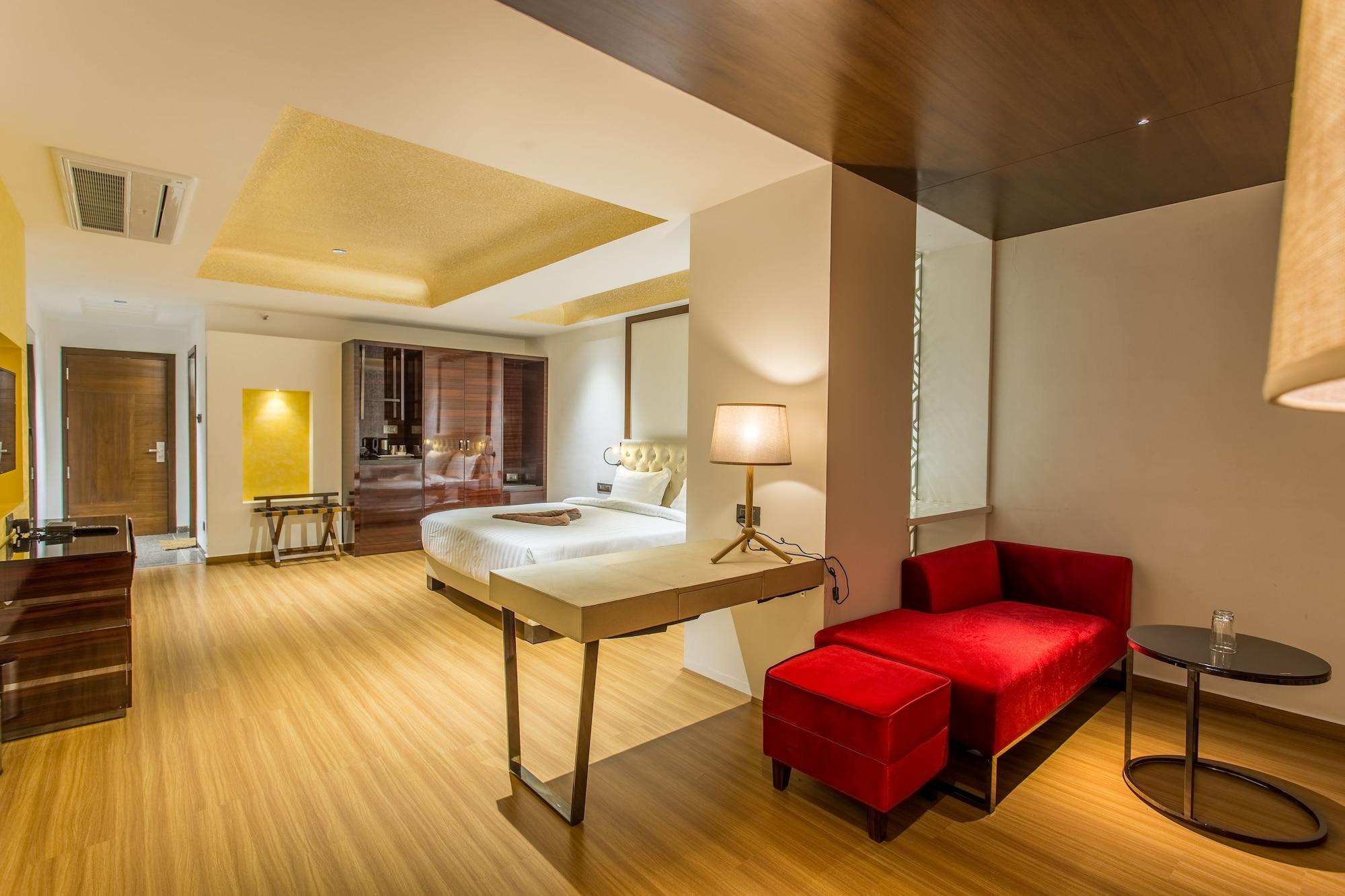 Hotel Abika Elite Ujjain Exteriör bild