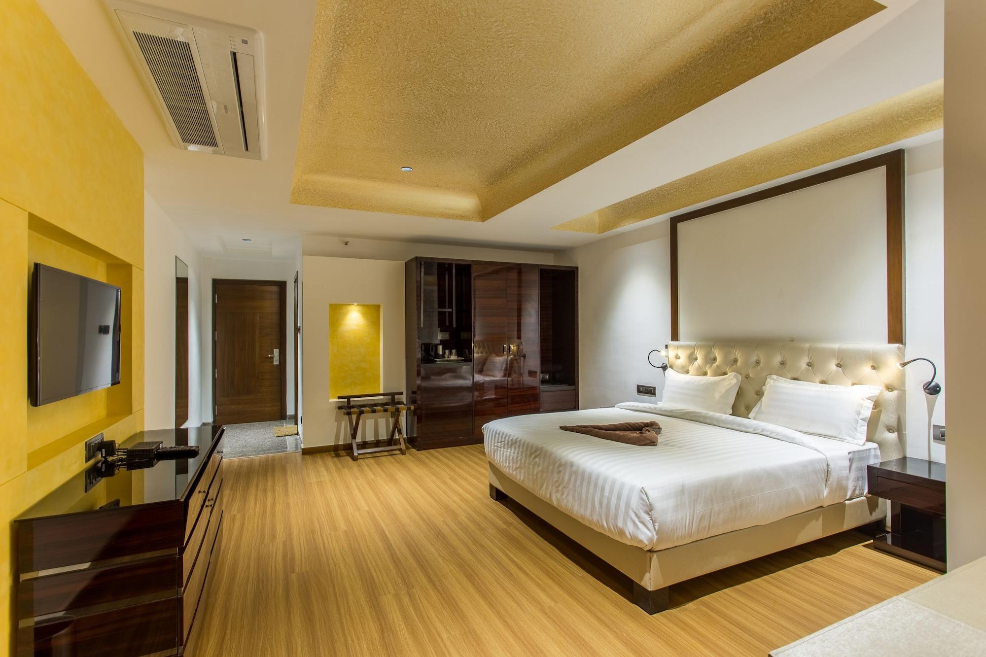 Hotel Abika Elite Ujjain Exteriör bild